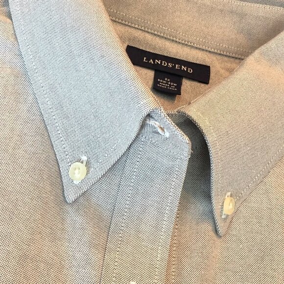 Land’s End Grey Oxford Sz.20-22 - Picture 9 of 13